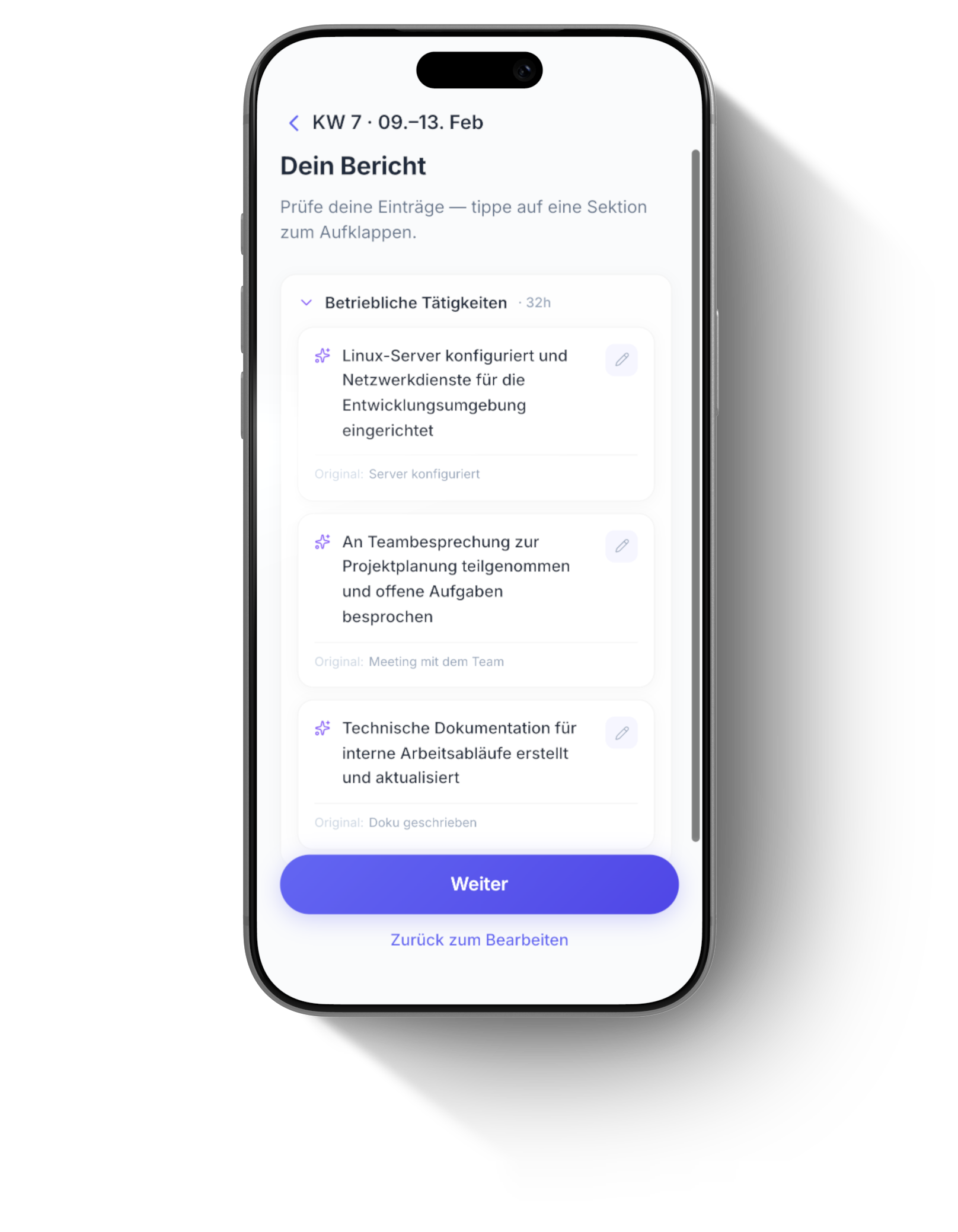 Heftig Ergebnis — IHK-konformer Bericht